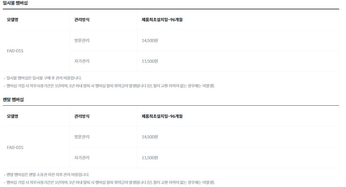 코웨이 사계절 더블케어 고급형 의류청정기 (방문관리) 이미지 5