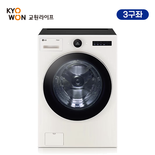 [교원라이프] LG전자 트롬 오브제 컬렉션 25kg 드럼세탁기 이미지 1