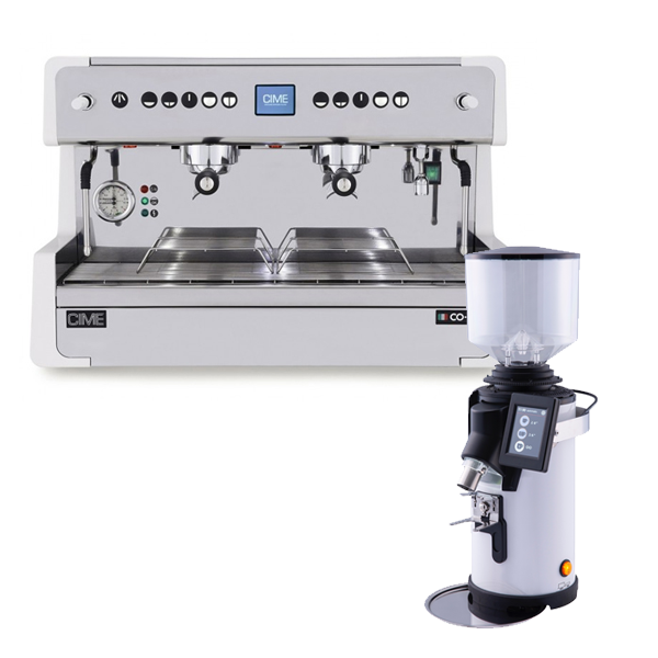 씨메 CIME CO-05 커피머신 + 씨메 MAC 75 그라인더 이미지 1