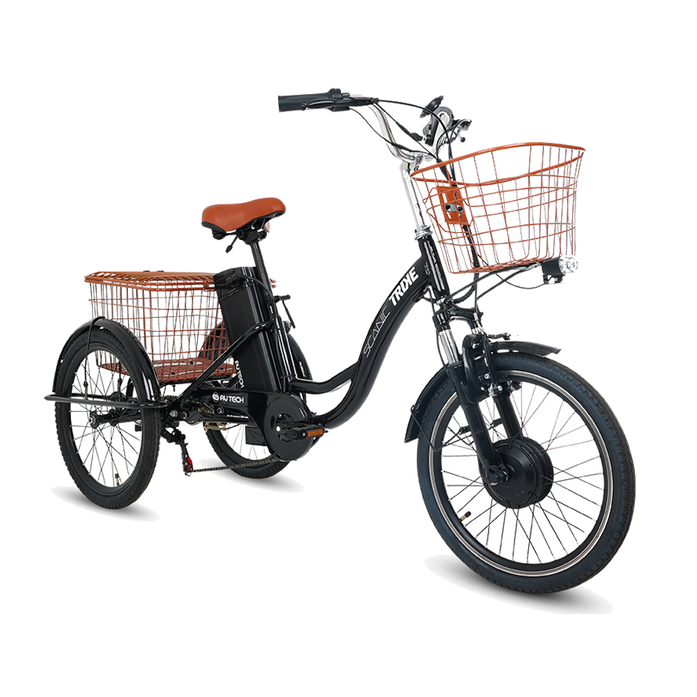 스카닉 TRIKE 접이식 팻바이크 36V 10A BK 전기자전거 이미지 1