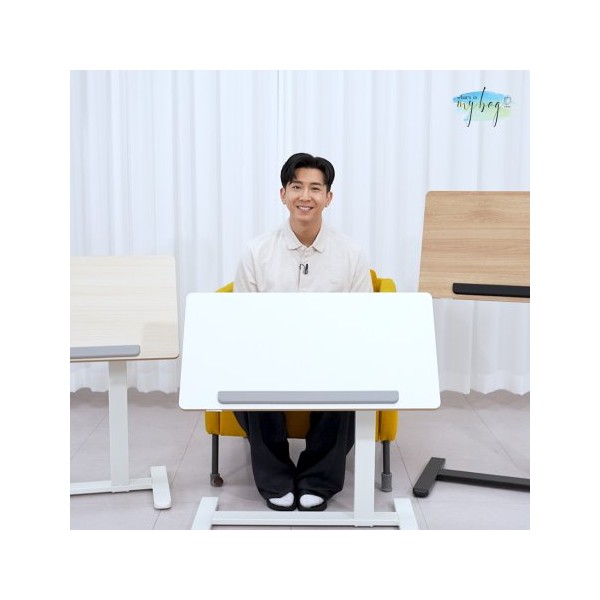 핏쳐 이동형 수동식 양방향 각도조절 사이드 테이블 TS2 이미지 1