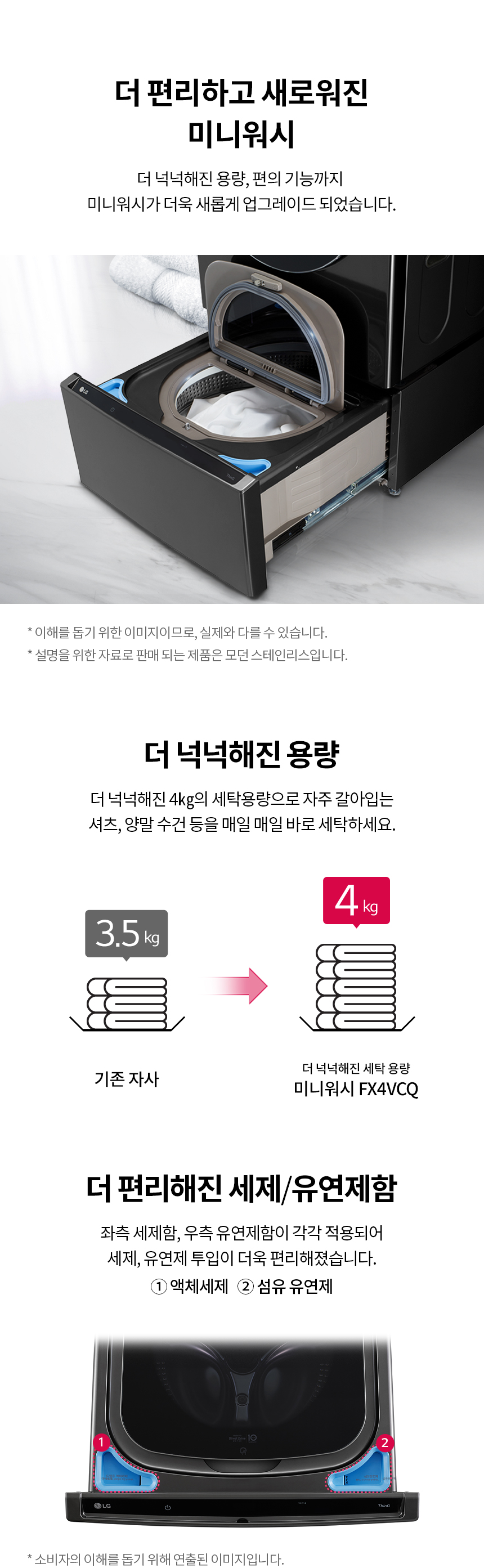 LG 워시콤보 FH25KAX 무료배송 이미지 4