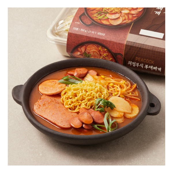 피코크 의정부식 부대찌개 700g(밀키트) 이미지 1