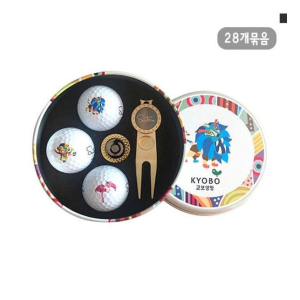 [오너클랜] (묶음상품기획전)PGATOUR 챔피언쉽 3구 TIN-102 28개 1박스 이미지 1