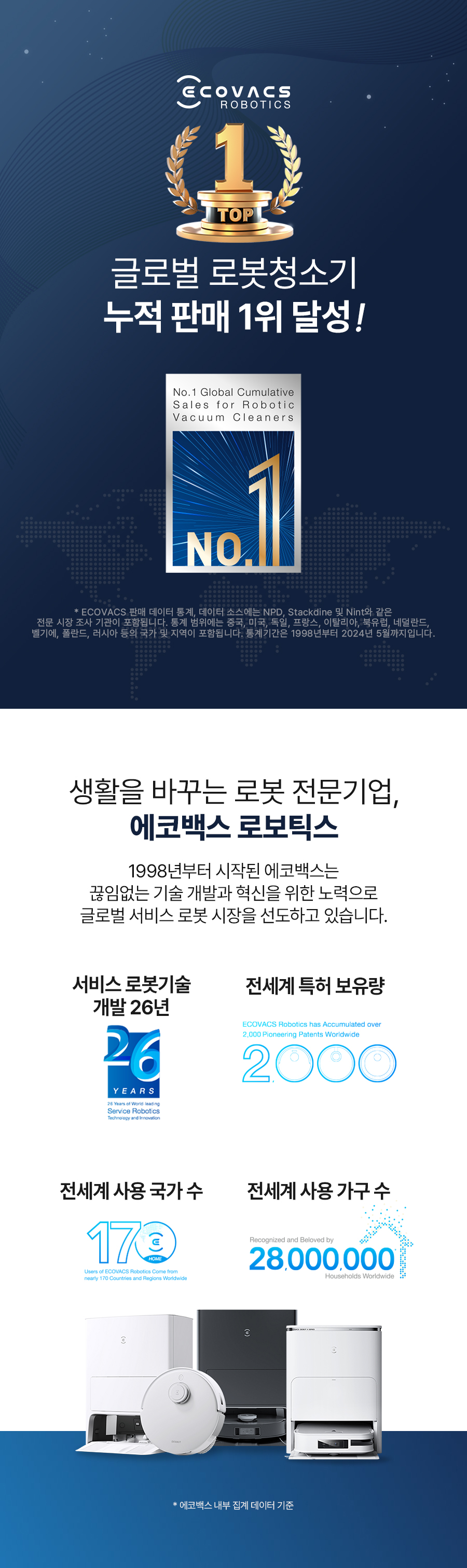 에코백스 T20 옴니 듀얼 스테이션 로봇청소기 이미지 6
