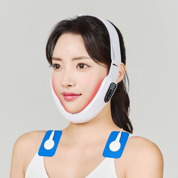 모드샷 EMS 얼굴 리프팅 마사지기 브이라인 밴드 기계 이중턱 턱살 탄력 사각턱 비대칭 교정 이미지 1