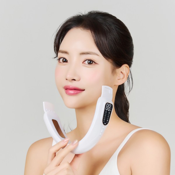 모드샷 EMS 얼굴 리프팅 마사지기 브이라인 밴드 기계 이중턱 턱살 탄력 사각턱 비대칭 교정 이미지 4