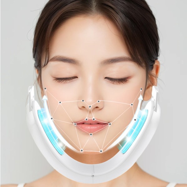 모드샷 EMS 얼굴 리프팅 마사지기 브이라인 밴드 기계 이중턱 턱살 탄력 사각턱 비대칭 교정 이미지 5